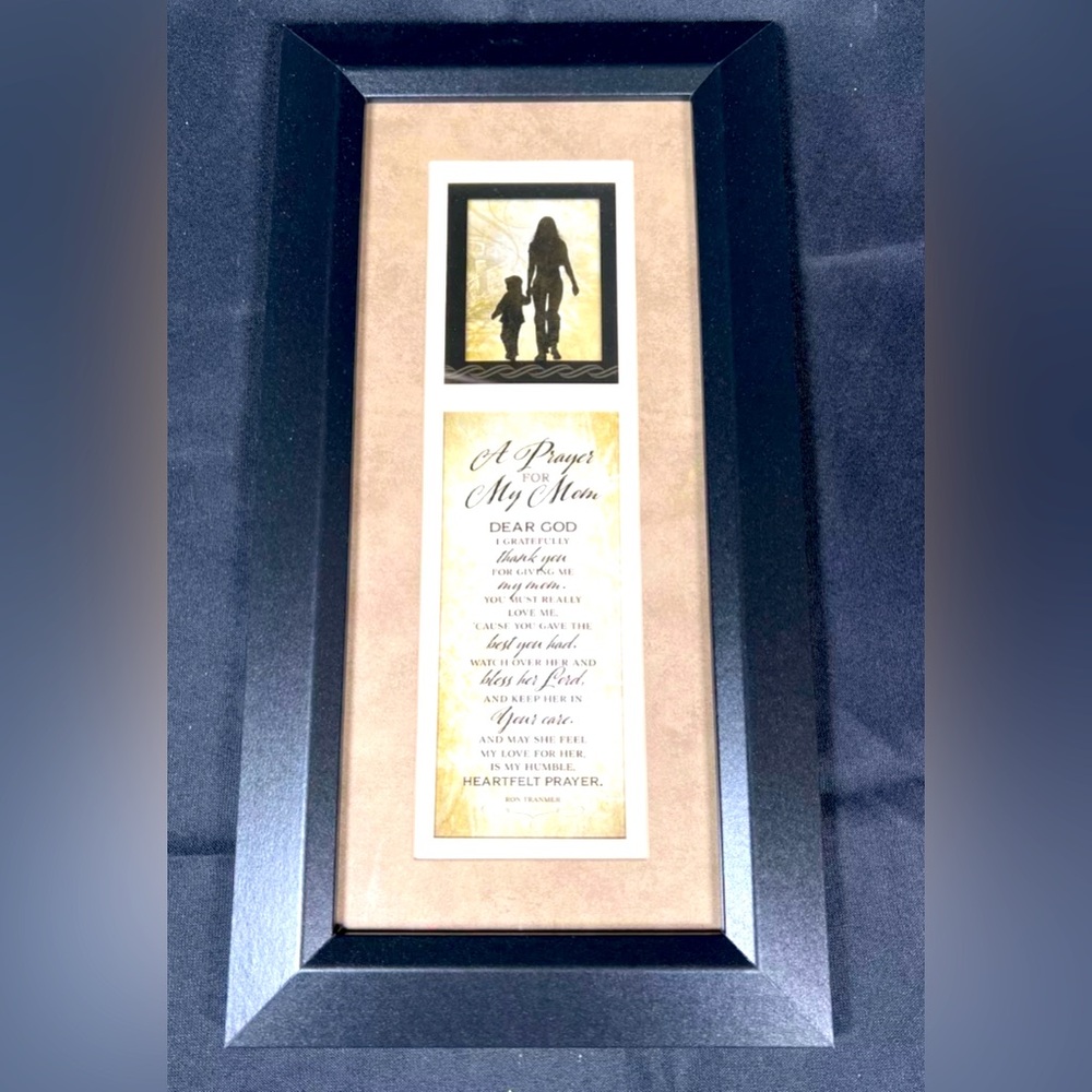 Mothers Day gift ... Black Framed Inspirational Wall Art